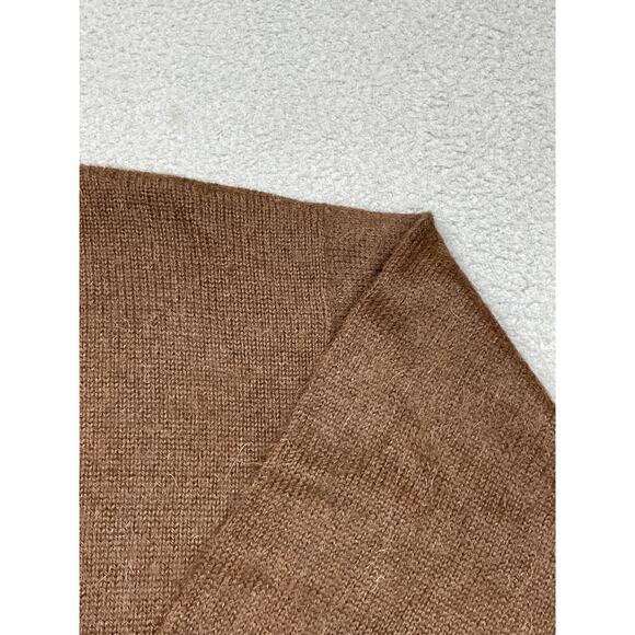 Vintage Loreto Women's Size L Alpaca Brown Printed Sweater - Picture 12 of 15
